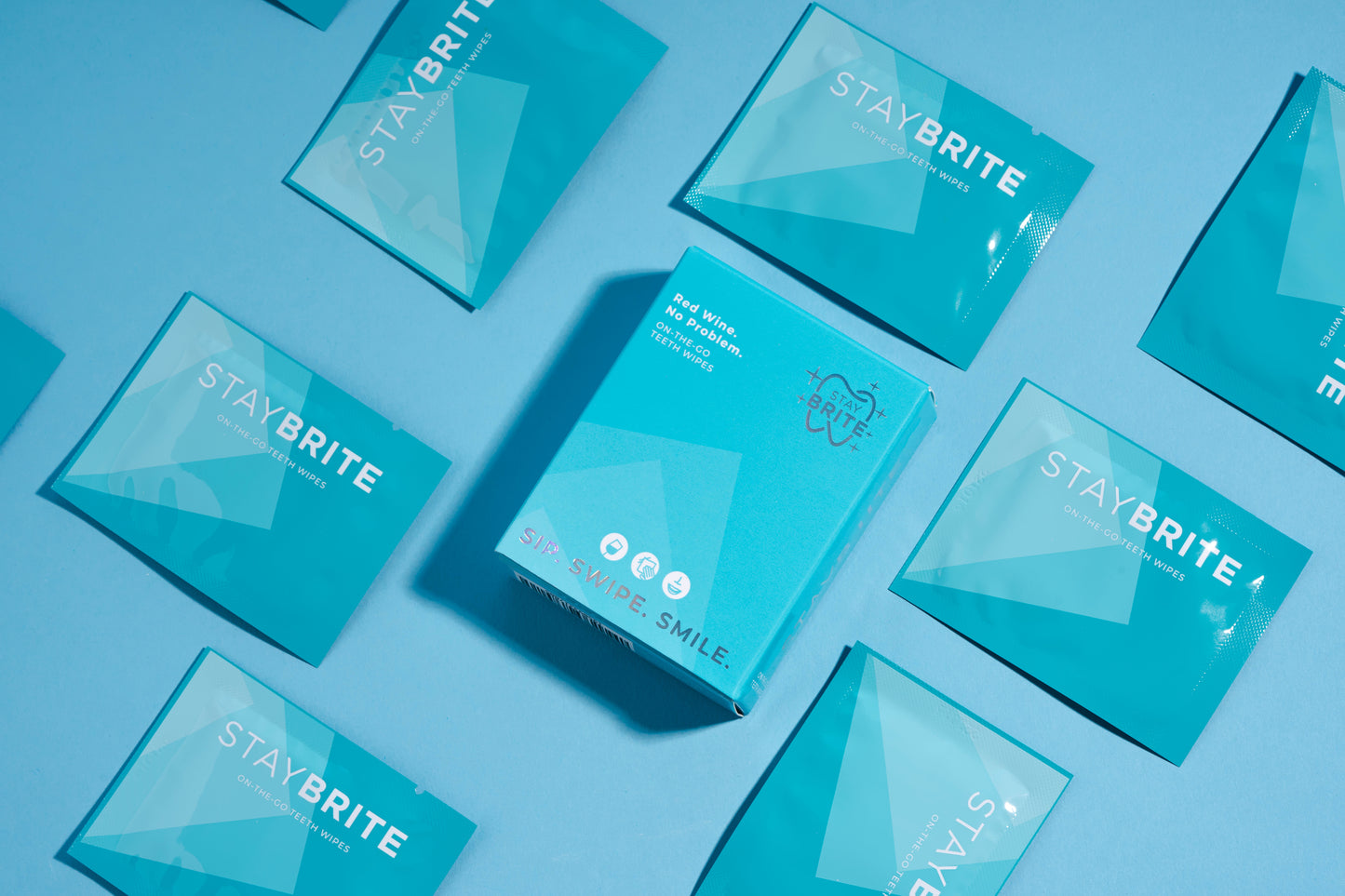 StayBRITE On-The-Go Teeth Wipes (10 Wipes)