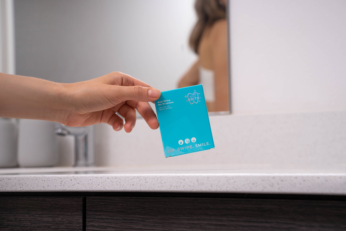 StayBRITE On-The-Go Teeth Wipes (10 Wipes)